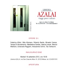 MILANO, Libreria Azalai | Viaggi, specchi, orizzonti, 2012