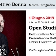 Open Studio by Mark Aspinall. Incontro con Mario CRESCI. Crotone, 01.06.2019
