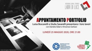 Appuntamento PORTFOLIO a cura di Vincenzo Gerbasi - 25.05.2020 h 21:00