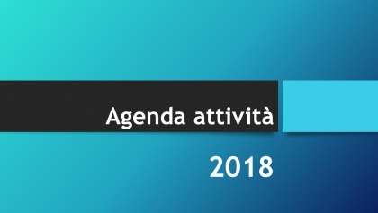 Agenda attività 2018