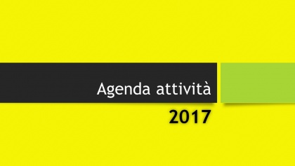 Agenda attività 2017